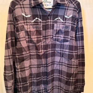 Disney/Cakeworthy Count Mickey Mouse Halloween Button-Up Shirt - Size Medium